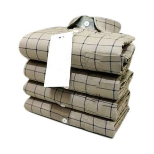 Khadi Checks Shirt for Men
