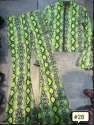 Readymade Green Color Printed Cordset 