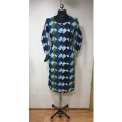 Fancy printed Cotton 3/4 sleev kurti 