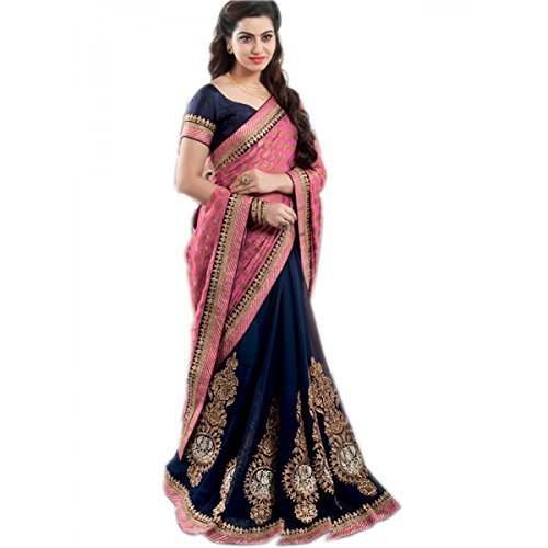 SK Ladies Designer Partywear Saree by Geeta Saree House