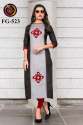 Aplic work Fancy khadi kurti thumb 19