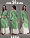 Designer Rayon Kurti With Palazzo Suit  thumb 9