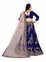 Embroidered Velvet Materal Lehenga Choli thumb 2