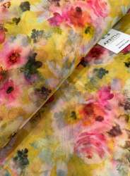 Fancy Organza Floral Digital Printed Fabric