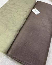 New Collection Tussar Silk Kurta With Chanderi Dupatta