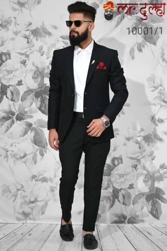 Formal Wear Blazer in Black by MR DULHA
