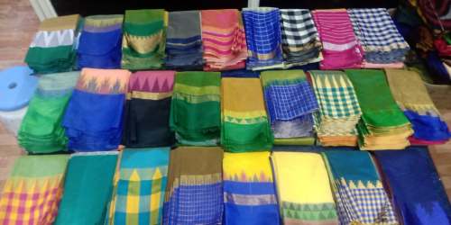 Plain Cotton Sarees