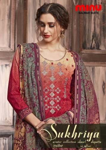 Salwar Exclusive Winter Wear Pashmina Fabric by Manini Fashion
