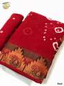 Pure Bandhani Cotton Silk saree