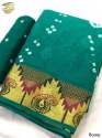 Pure Bandhani Cotton Silk saree thumb 5