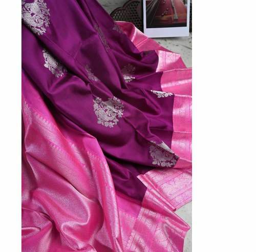 Wow New Kanchipuram Saree With Blouse  by Naari Fashion