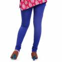 Premium Churidar Ankle Length Leggings(LG-PLN-BLU) thumb 2
