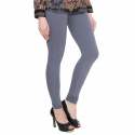 Premium Churidar Ankle Length Leggings(LG-PLN-GRY) thumb 3