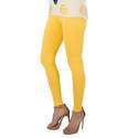 Premium Churidar Ankle Length Leggings(LG-PLN-YLW) thumb 1