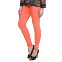 Premium Churidar Ankle Length Leggings(PLN-PEACH)