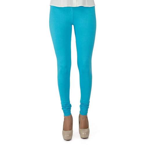 Premium Churidar Ankle Length Leggings(SKY-BLU) by KATIYAR ENTERPRISES