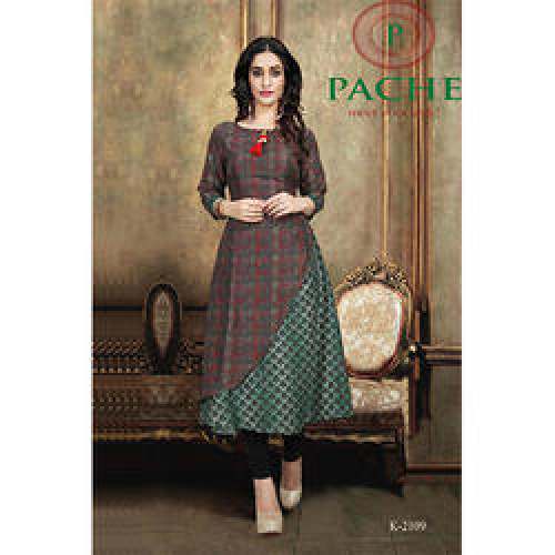 Double Layered Angrakha Kurti
