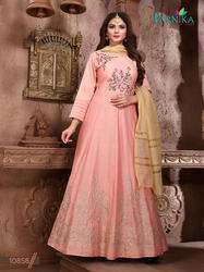 Exclusive Chanderi Silk Embroidered Suits