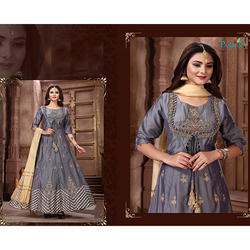 Grey Wedding Wear Stitched Suits