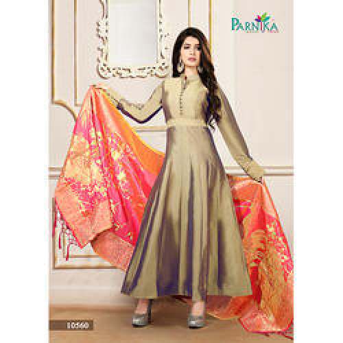 Ladies Golden Silk Suits