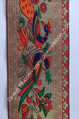 75mm-Rapier-lace-075D01-45mtr-manyColor-SURAT by Dinesh Ribbon