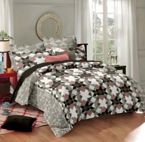 Avni Print Cotton Floral Printed Bed Sheet by Avni Prints