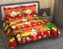 Digital Cartoon Print Cotton Bed Sheet For Kids thumb 2