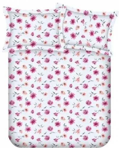 Flower Print Single Bed Sheet