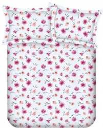 Flower Print Single Bed Sheet