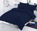 Hotel Strip Satin Cotton Bed Sheet