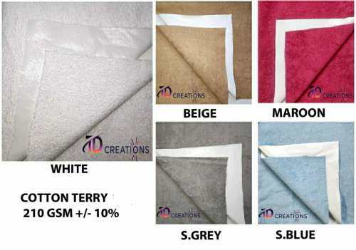 Tpu Laminated waterproof Cotton Terry Fabric-60