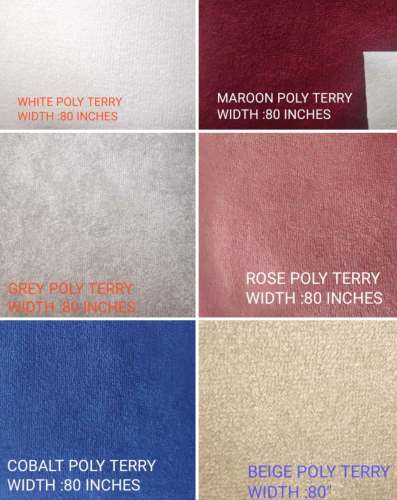 Tpu Laminated waterproof Polyester Terry Fabric60