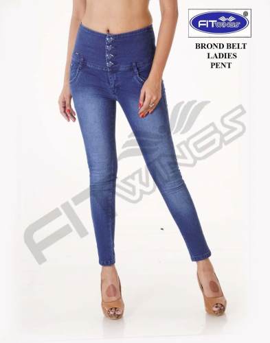 Girls Denim Jeans by Rotex Fashion
