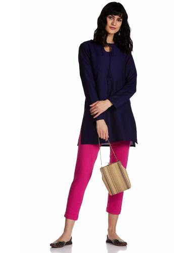 Cotton Cigarette Pants