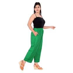 Cotton Full Chikan Work Palazzo