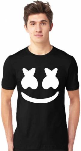 Marshmellow T-Shirt Black by Sherick INC