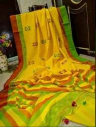 New Arrival Multi Color Khadi Cotton Saree