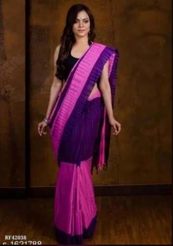 New Collection Khadi Cotton Hand Made Saree  by Tilattama Saree Centre