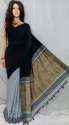 Trendy ROHAN FASHION Brand Khadi Cotton Saree  thumb 1