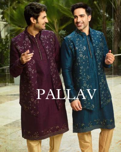 Wedding Wear Mens Indo Western  by Pallav