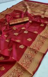  Banarasi  Kanchipuram Jacquard Saree