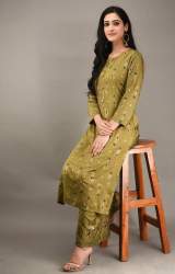 Cotton Kurti With Palazzo Set