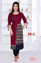 Daily wear Rayon Printed Kurti thumb 1