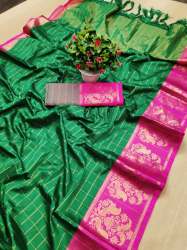 Designer cotton Silk saree