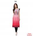 Fancy American Crepe Kurti thumb 2