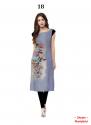 Fancy American Crepe Kurti thumb 7