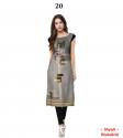 Fancy American Crepe Kurti thumb 9