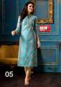 Reyon Gold Print Kurtis thumb 3