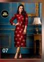 Reyon Gold Print Kurtis thumb 7