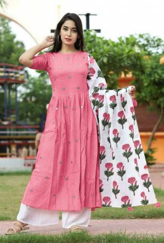 Riyon Cotton Top With Palzo